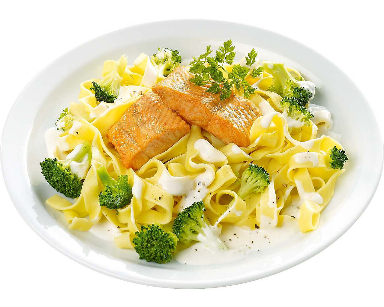 MAMA STOVE - 48004 - Bandnudeln mit Wildlachs MAMA STOVE - 48004 - Bandnudeln mit Wildlachs