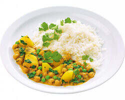 Spinat-Kichererbsen-Curry Aktion